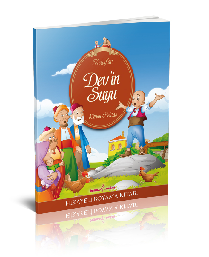 Keloğlan - Devin Suyu Hikayeli Boyama Kitabı