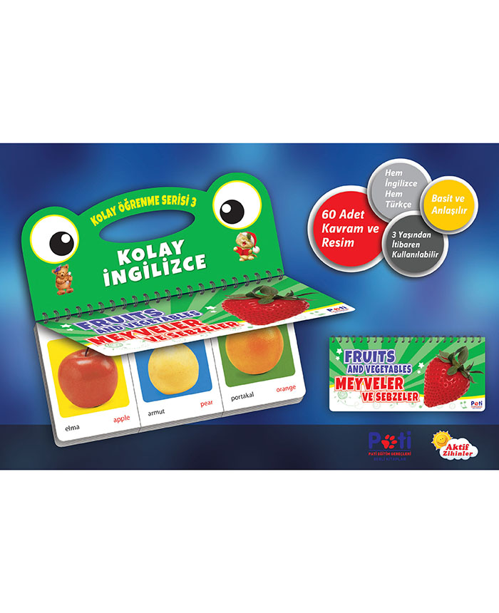 Kolay Öğrenme 3 - Meyveler
