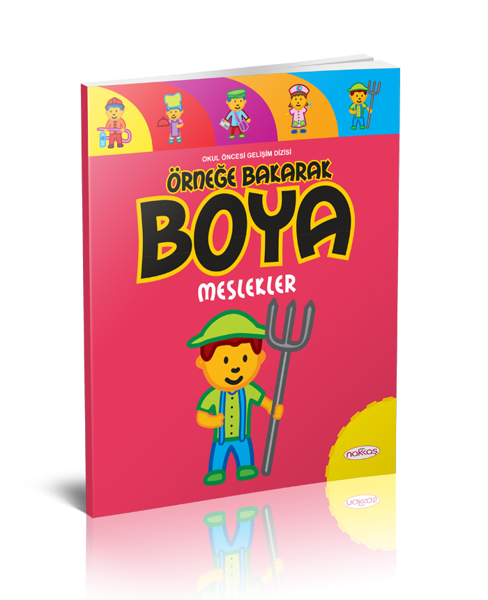 Örneğe Bakarak Boyama - Meslekler