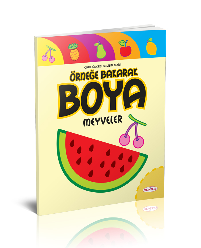 Örneğe Bakarak Boyama - Meyveler