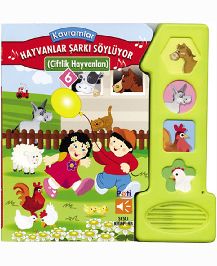 Kavramlar Serisi - Hayvanlar Şarkı Söylüyor Çiflik Hayvanlar