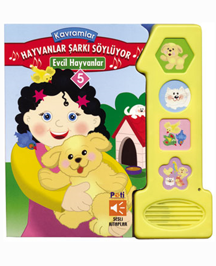 Kavramlar Serisi - Hayvanlar Şarkı Söylüyor Evcil Hayvanlar